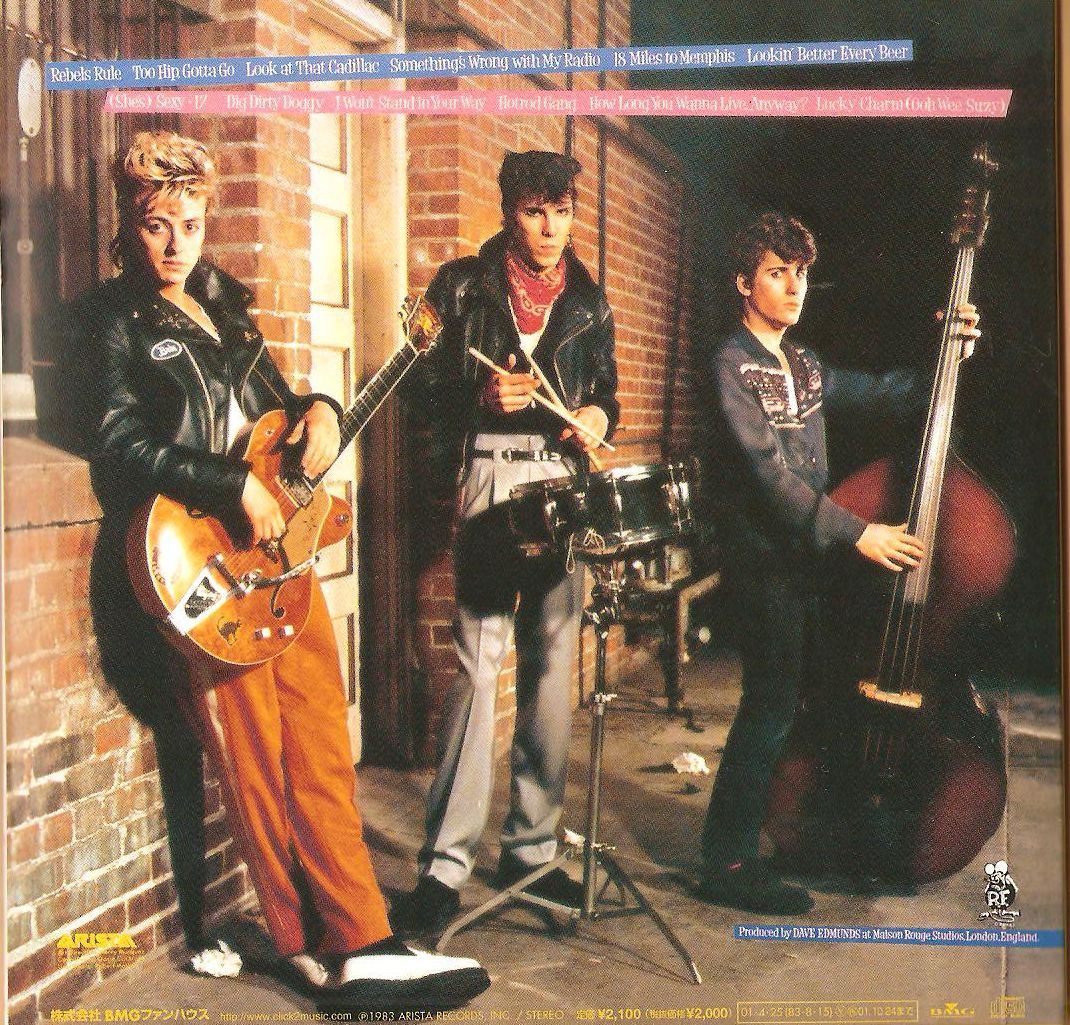 Stray Cats  Rant N Rave With The Stray Cats : Front in